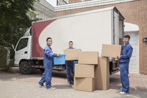 Removal team planning a move in Bow with local streets and flats nearby