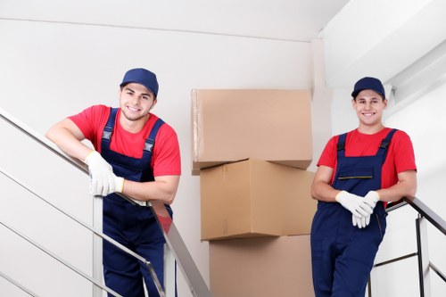 Van loading support for residential and office removals in Bow