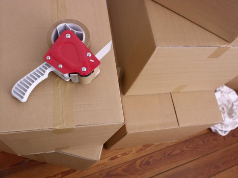 Moving furniture through Bow residential street access